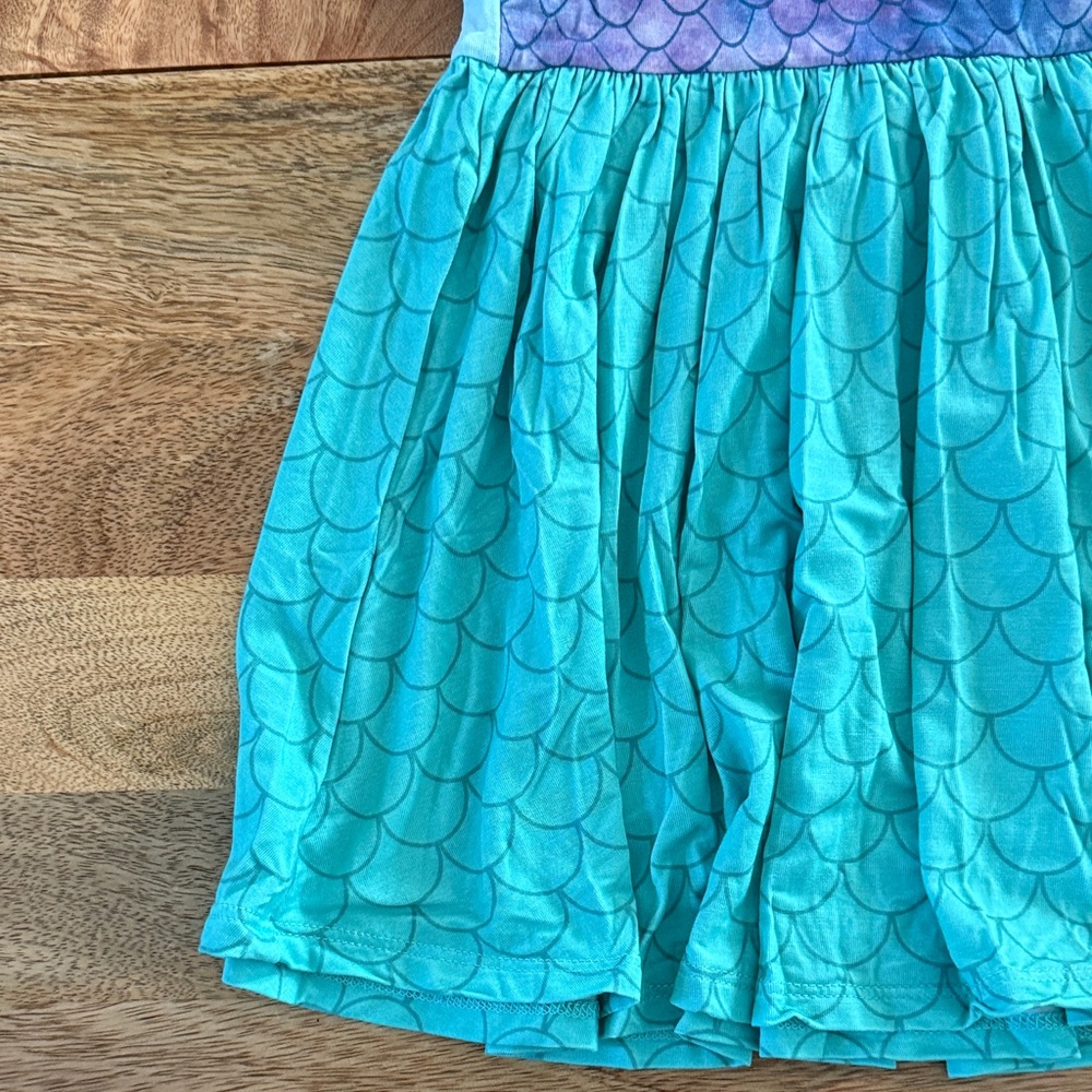 Posh Peanut Disney Ariel Mermaid Twirl Dress Size 3 4 NWT - Picture 4 of 4